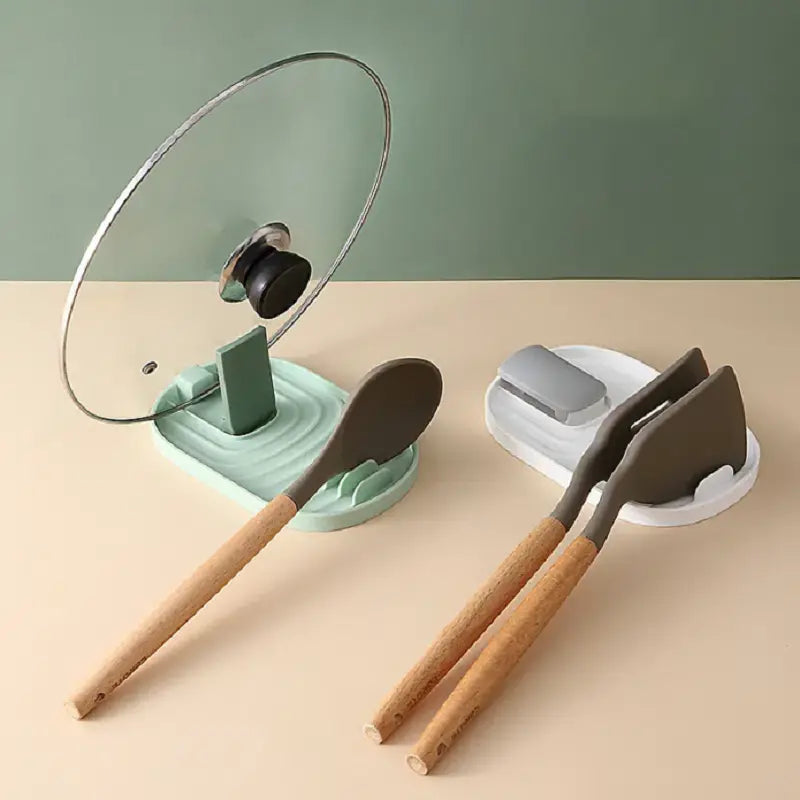 Folding Pot Lid Spoon Holder