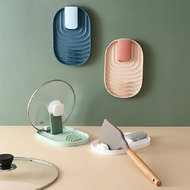 Folding Pot Lid Spoon Holder